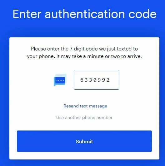 Creare cont Coinbase – Confirmare număr telefon