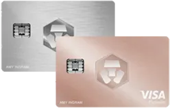 Icy White ή Rose Gold MCO Visa Card