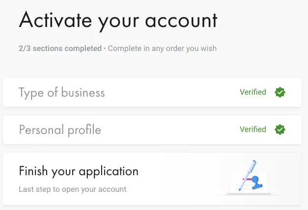 Ενεργοποίηση Business Λογαριασμού στη Revolut