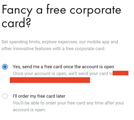 Παραγγελία Δωρεάν Επαγγελματικής Κάρτας Revolut