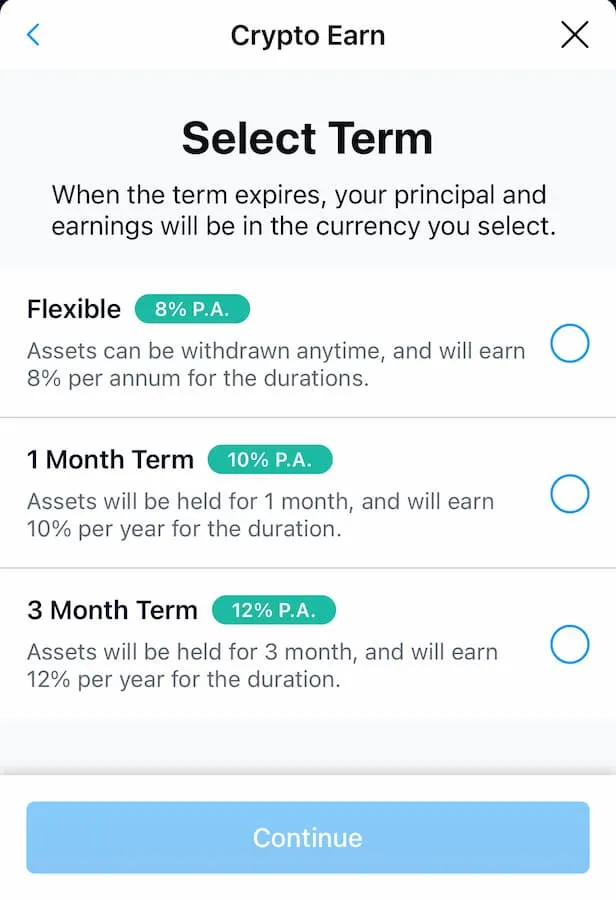 Παράδειγμα επιτοκίου για καταθέσεις σε Stable Coins: