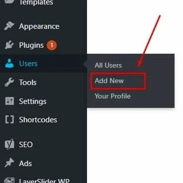 Σύνδεση στο WordPress για πρώτη φορά- Προσθήκη Νέου Χρήστη