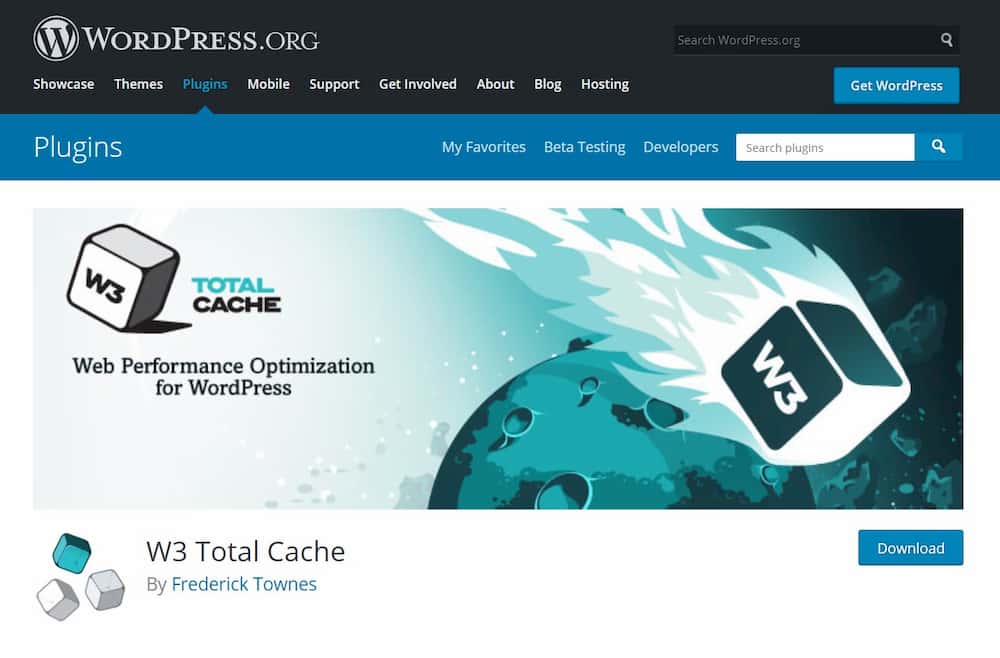 Απαραίτητα Plugins για Blog σε WordPress - W3 Total Cache