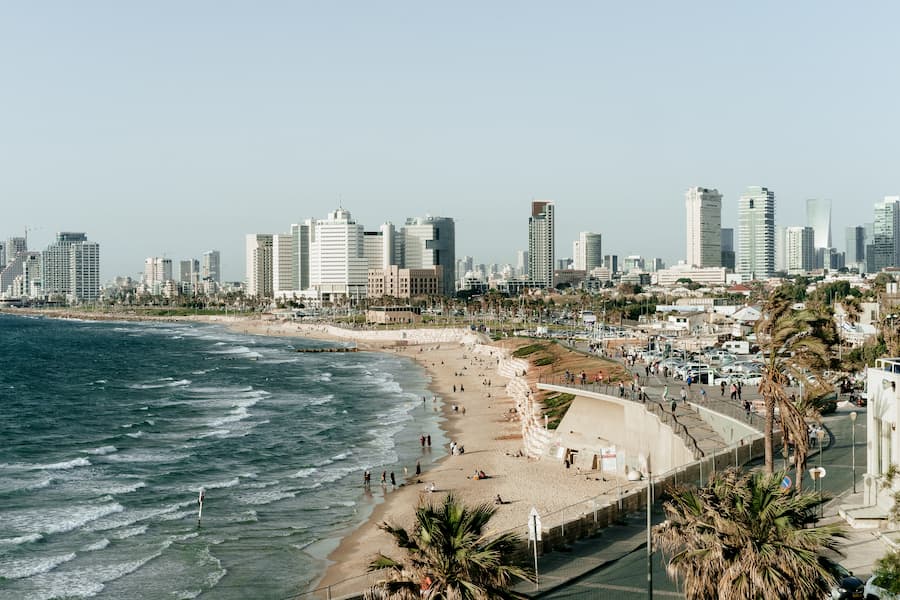 La ciudad donde eToro fue fundado, Tel Aviv de Israel 